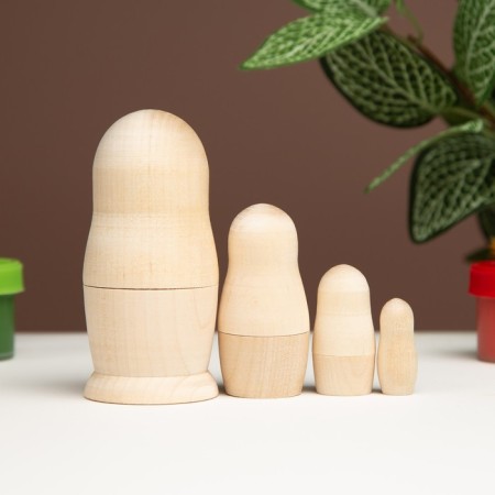 Harvesting for creativity "Matryoshka", 4-doll, 9 cm