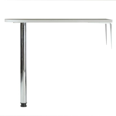 Bar countertop with a support, 1000x580x850 mm, douglas dark-2