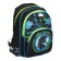 School backpack 38 x 27 x 17, ergonomic back, Devente Attomex Basic, T-Rex Dino, Black 7033443