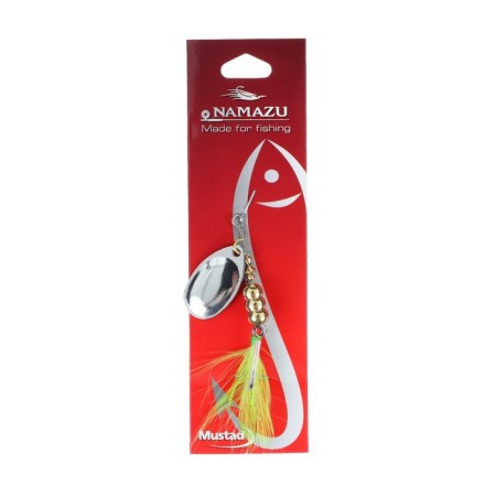 Spinning spinning namazu amanthul, 7 g, silver color-1