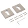 Layer for c/m "Allur" Art-S2, color nickel color
