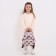 Baby backpack on lightning, 3 outer pockets, beige color