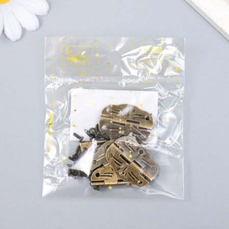 Loop for the casket Figure bronze (set 6 pcs) 1.9x2.8 cm-5