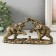 Souvenir Polystone "Elephant Games" under bronze 19x5.5x9.5 cm
