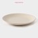 Board ceramic dessert shade "Pastel", D = 19 cm, Cream-brown color