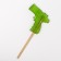 Caramel on a stick "Pistol" Green, 45g