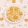 Confectionery sprinkling with a soft center "Pearls", white-gold, 50 g
