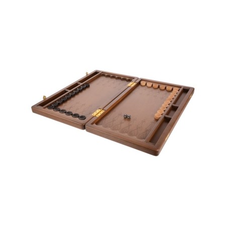 Wooden backgammon large, carved, board game "George the Victorious", Bee, 50 x 59 cm-1