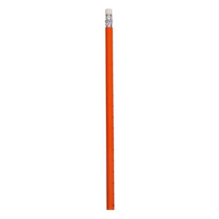 Black pencil with the eraser "ruler", hardness of HB, round body, mix-11