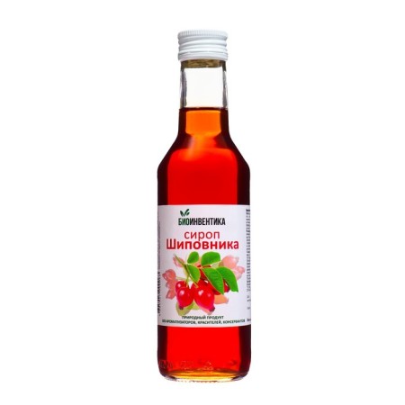 Rosehip syrup with vitamin C, 250 ml