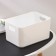 Joy basket, 2.3 l, 23 × 16 × 12 cm, white color