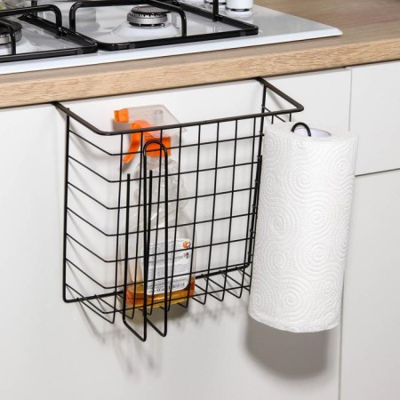 Basket suspended share "Loft", 28.5 × 24 × 17.5 cm, black color-4