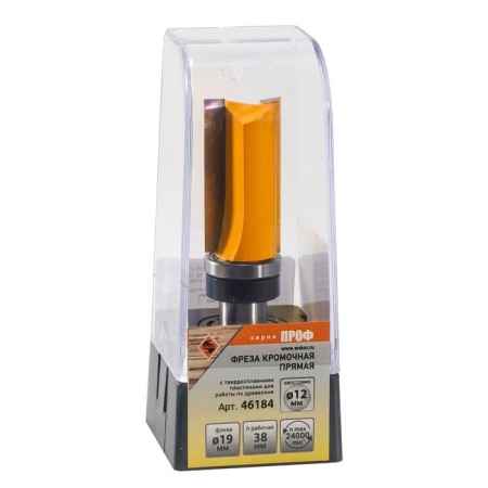Clesteric Encor Prof 46184, straight, on wood, d = 12 mm, 19 x 38 mm-2