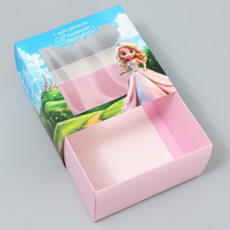 Gift-firing box, packaging, “little princess”, 14 x 14 x 8 cm-6