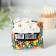 Sprinking confectionery soft balls: blue, yellow, green, red, orange, 50 g.