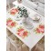 A set of napkins for setting the table "Wall of roses", rectangular, size 32x46 cm, 4 pcs