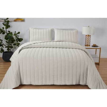 A set with a veil "Michael", size 230x250 cm, 50x70 cm - 2 pcs, color gray-2