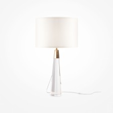 Luminaire desktop Maytoni Z030TL-01BS2, 1HE27, 60W, 38x38x68.8 cm, brass color