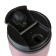 Thermal circle, 350 ml, graphics, retains heat 2 hours, 13.5 x 8 cm, pink metallic