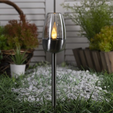 Garden lamp "Start" on the sunny battery, 6 × 38 × 6 cm, glow warm white