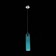 Suspension lamp ST LUCE. SL1145.183.01. Callana. 1x60 watts, E27, 10x10x50 cm, chromium color