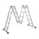Tundra transformer staircase, aluminum, 5x4x4x5 steps