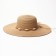 Women's hat minku, col. brown, river 58