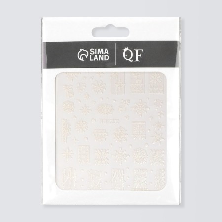 Nail stickers 10*8cm snowflakes JO-2299 BELL BETTEN SUBSK CAR-2