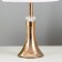 Board lamp "Padder" E27 40W gold 21x21x38 cm Risalux