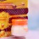 Moisturizing lip balm with honey