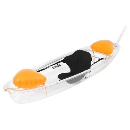 Kayak Kelpie, transparent, 1-seater, 245x75x30 cm-1