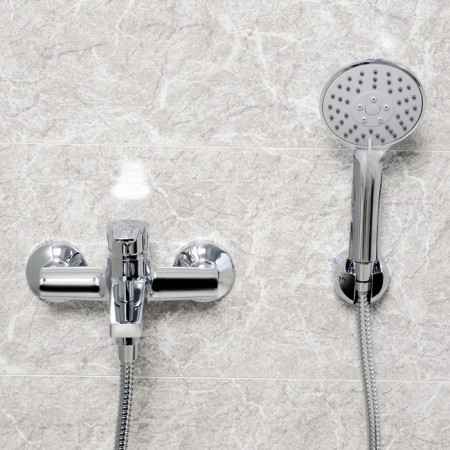 Wasserkraft Rhin 4401 bath mixer, single -leaf, watering can, pour length 141 mm, chrome-1