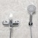 Wasserkraft Rhin 4401 bath mixer, single -leaf, watering can, pour length 141 mm, chrome