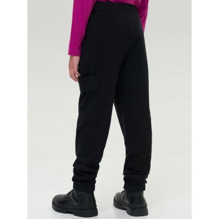 Pants for boys, height 122 cm, black color-5