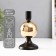 Summary Metal for 1 candle d = 2 cm "Delfuse. Golden ball" 9x9x17 cm