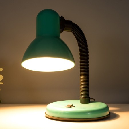 Table lamp E27, with off. (220V) Green (203V) Risalux-1