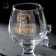 Cognac glass "Real man", 265 ml, neckline