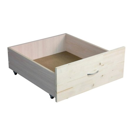 A set of undercuted rolling boxes (2 pcs), for the bed “T2” 190 and 200 cm, an array of pine