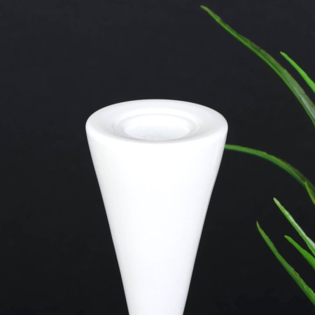 Glass "Narrow glass" White set 2 pcs 28.5x10.5x10.5 cm-2