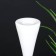 Glass "Narrow glass" White set 2 pcs 28.5x10.5x10.5 cm