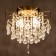Elizabeth chandelier 4KHE27 40W bronze 40x40x40 cm Bayerlux