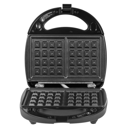 Multipecar Red Solution Rmb-M604, 700 W, Krendel, Vienna Waffles, Grill, Black-5