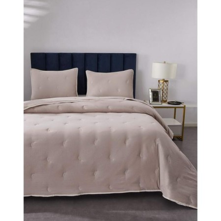 A set with a covering “Erica”, size 160x220 cm, 50x70 cm, color ash rose-3