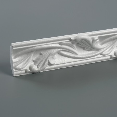 Ceiling plinth 206049, white 43x43x2000 mm-2