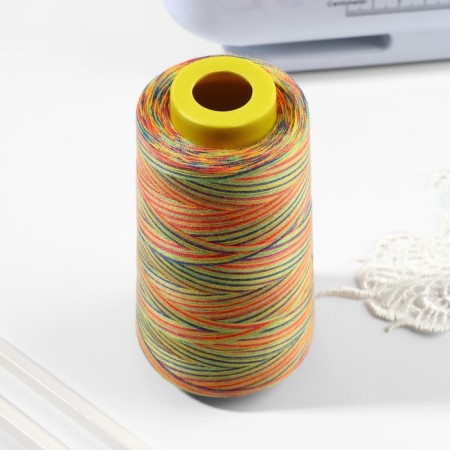 Multicolor threads 40/2, 3000 yard, colorful color-7
