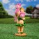 Garden figure "Flower Fairy with tulips" 10x10x21cm