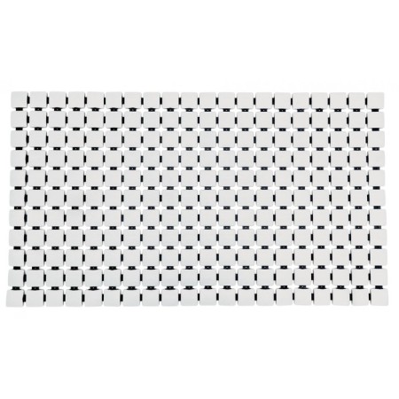 Anti -slip -slip -slip Nevis 39x68 cm, white