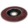 Circle of the end-end ABRAFLEX FLD-10, P120, 125 x 22.2 mm