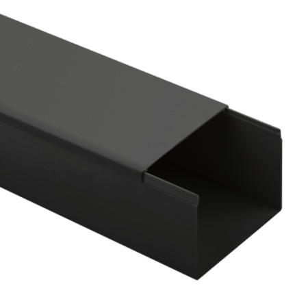 Cable-channel ERA KK-B-80-40 Black 80x40 mm