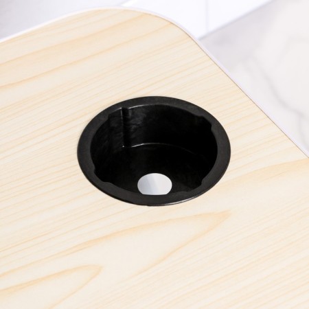 Table - breakfast tray, for a laptop, folding, white, 60x40 cm-6